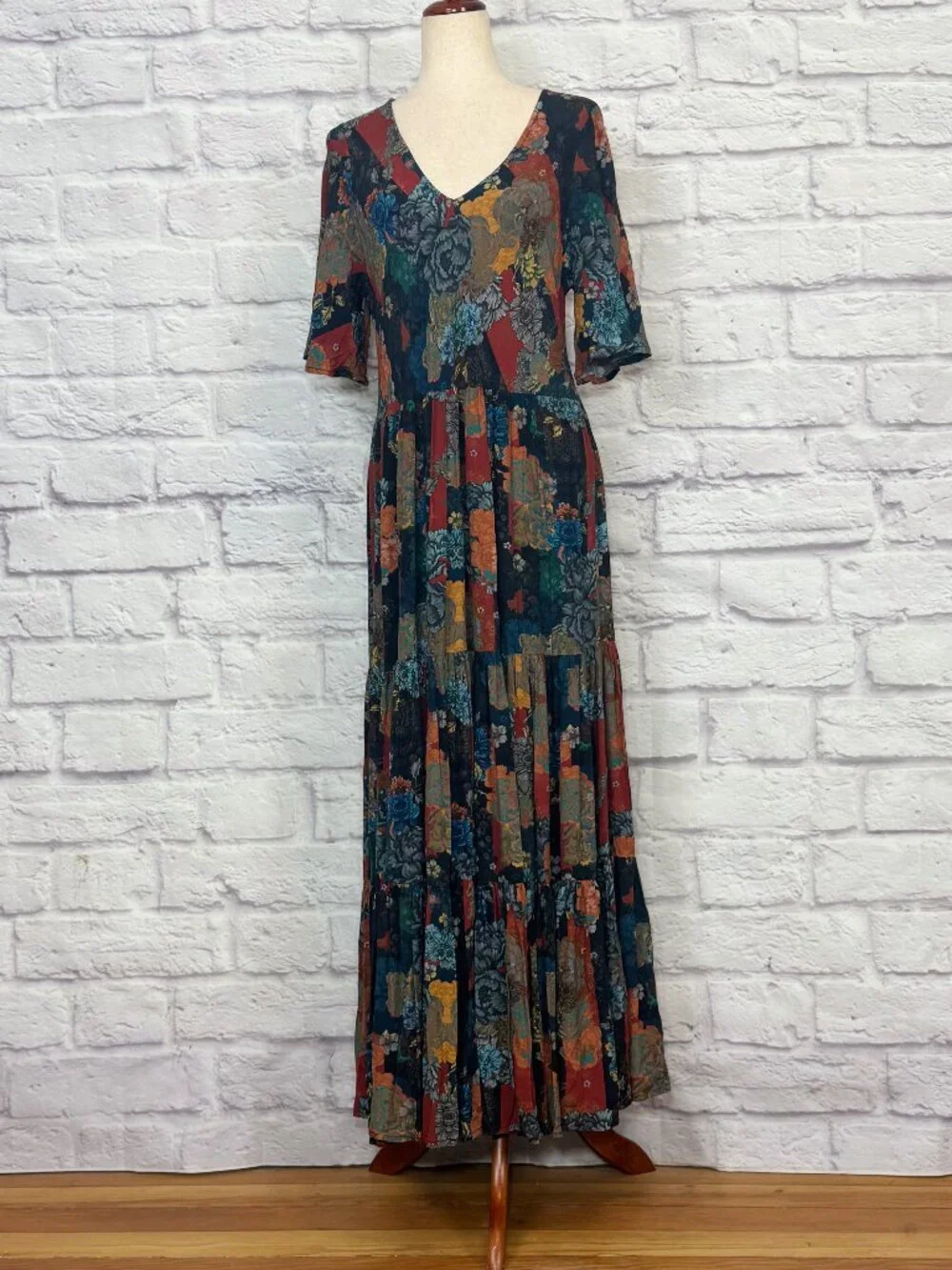 Soft Surroundings Mirabelle Floral Maxi Dress - Picture 1 of 6